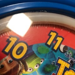 トイストーリー壁掛け時計の画像