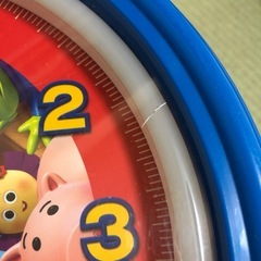 トイストーリー壁掛け時計の画像