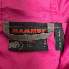 【MAMMUT】ナイロンジャケットピンクL size