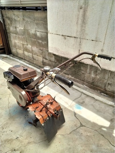 耕運機〓ティーラー〓エンジン掛かります