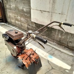 耕運機〓ティーラー〓エンジン掛かりますの画像