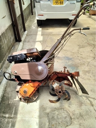 耕運機〓ティーラー〓エンジン掛かります