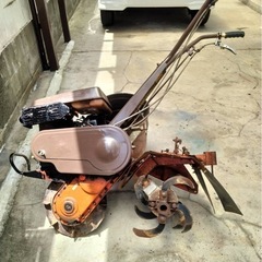 耕運機〓ティーラー〓エンジン掛かります