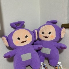 テレタビーズ 紫 ぬいぐるみ 2個セット クレーンゲーム tel...