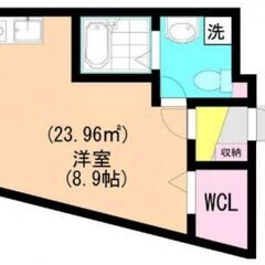 【大田区★特集】アクセス 都営浅草線/馬込駅 歩1分　ワンルーム⭐️バストイレ別、バルコニー、エアコン クローゼット、フローリング シャワー付洗面台、TVインターホン 浴室乾燥機、オートロック、室内洗濯置 シューズボックス、システムキッチン - 大田区
