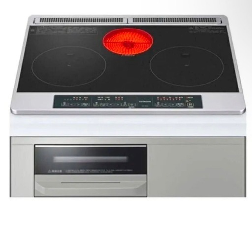 日立　ビルトインIHクッキングヒーター　HT-M6S