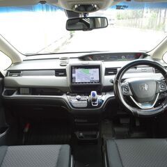 車検満タン フリード＋HV ホンダセンシング レーダークルーズ 衝突軽減ブレーキ ナビ フルセグTV Bluetooth バックモニター 両側パワスラ スマートキー LEDライト ETCの画像