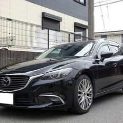 車検満タン アテンザワゴン 中期 XDプロアクティブ クリーンディーゼルターボ 衝突軽減ブレーキ レーダークルーズ ナビ フルセグTV Bluetooth バックモニター サンルーフ スマートキー LEDライト LEDフォグ ETCの画像