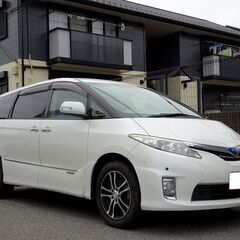 車検満タン エスティマハイブリッド 中期 最上級グレードG HD...