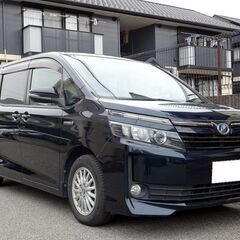 車検満タン ヴォクシー ハイブリッド ナビ フルセグTV Blu...