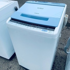 ♦HITACHI 全自動電気洗濯機【2018年製】BW-V70C
