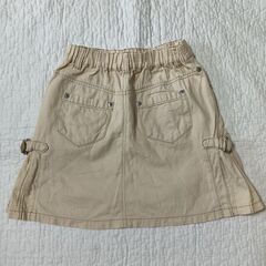 120cm 女の子スカート3点セットの画像