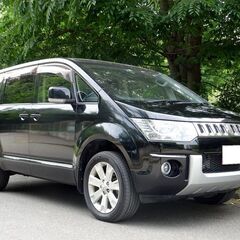 車検満タン デリカD5 クリーンディーゼルターボ ナビ フルセグ...
