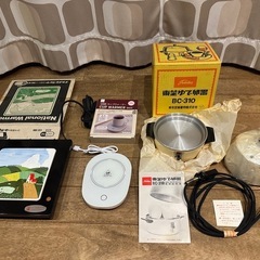 【昭和レトロ】National 電気ウォーマー 昭和レトロ、東芝...