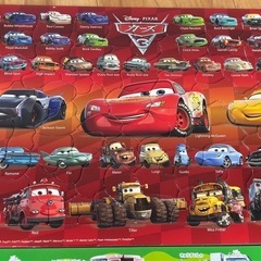 幼児パズル　4点セット　カーズ　アンパンマン　働く車　バラ売り不可
