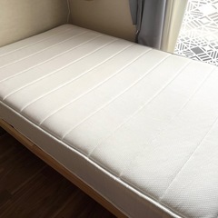 [取引先決定]【*美品*無料でお譲りします＊ニトリのセミダブルベ...