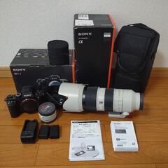 SONYソニーα7RⅡ、テレコンSEL20TC×2、70-200...