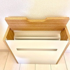 美品　ケーブルボックス　ホワイト　コード収納ボックス　【引き取り限定】の画像