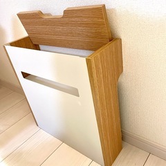 美品　ケーブルボックス　ホワイト　コード収納ボックス　【引き取り限定】の画像