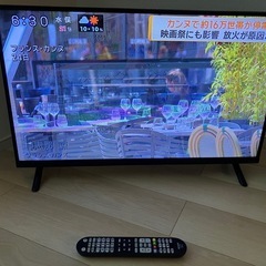 32型テレビ　アイワ　液晶テレビの画像