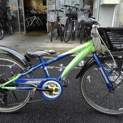 中古子供自転車３５６０　ブリヂストン　クロスファイアーJr　２２...