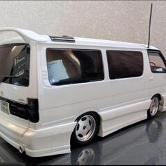 1/24 ハイエース　AZ-maxフルエアロ完成品の画像