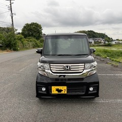 平成26年 Nboxカスタム　ターボ❗️Bカメラ　走行距離8.4...
