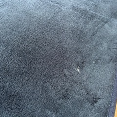 【もちもち冬用カーペット／ネイビー】の画像