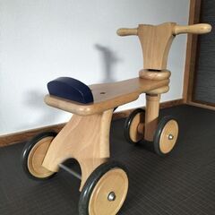 ボーネルンド木製室内三輪車 (まきーた) 上井草のベビー用品