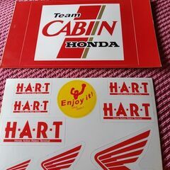 Team CABIN HONDAステッカー　ジャンクシール