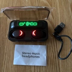 Bluetooth対応　ワイヤレスイヤホンの画像