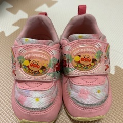 アンパンマンスニーカー13.5cmピンク