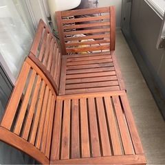 ベランダチェア　アウトドアチェア　IKEA