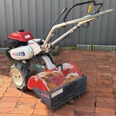 イセキ　KCR63 耕耘機　実働　オイル漏れありの画像