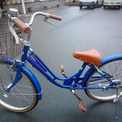 22インチ　女の子自転車　マルイシ　LEDオートライトの画像
