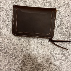 財布 小銭入れ カード 本革 レザー コンパクト 小さい ミニ ブラウンの画像
