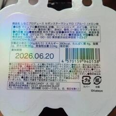 しなこプロデュース　セボンスターマシュマロ　メロン味の画像