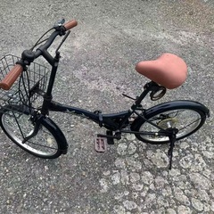 折りたたみ自転車(6ギア)