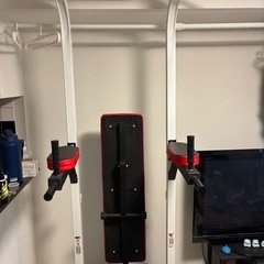 ベンチ付き懸垂機、トレーニングマット、WASAI HD5005の画像