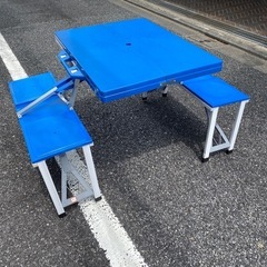 折りたたみ式ピクニックテーブル