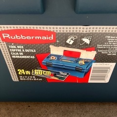 Rubbermaid ツールボックス　609×279×304　の画像
