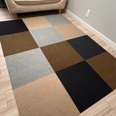 【美品】パネル式カーペット