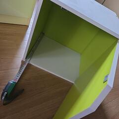 カラーボックス緑の画像