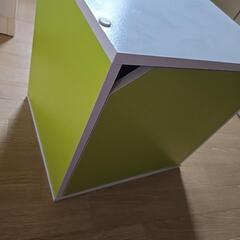 カラーボックス緑の画像