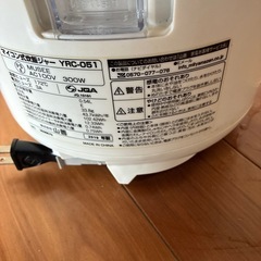 山善マイコン式炊飯ジャー（2019年式）の画像