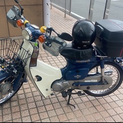スーパーカブ　ボアアップ75cc 原付二種登録済　の画像