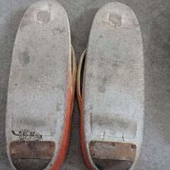 【お値下げしました】レトロな草履　2足セットの画像