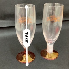 本麒麟　オリジナルグラス(非売品) 高さ約19cmの画像
