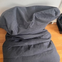 ビーズクッション 怠惰なソファ 大きめ 一人掛けの画像
