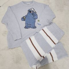 ジェラートピケ クッキーモンスター セットアップ の画像